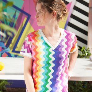 Vilagallo Rainbow Boboli Top